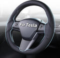 Aimato Customized Car Steering Wheel Cover for Tesla Model 3/Y