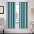 H.VERSAILTEX Insulated Thermal Blackout 52 x 72 Inch Long Curtain Panels Pair (Set of 2)