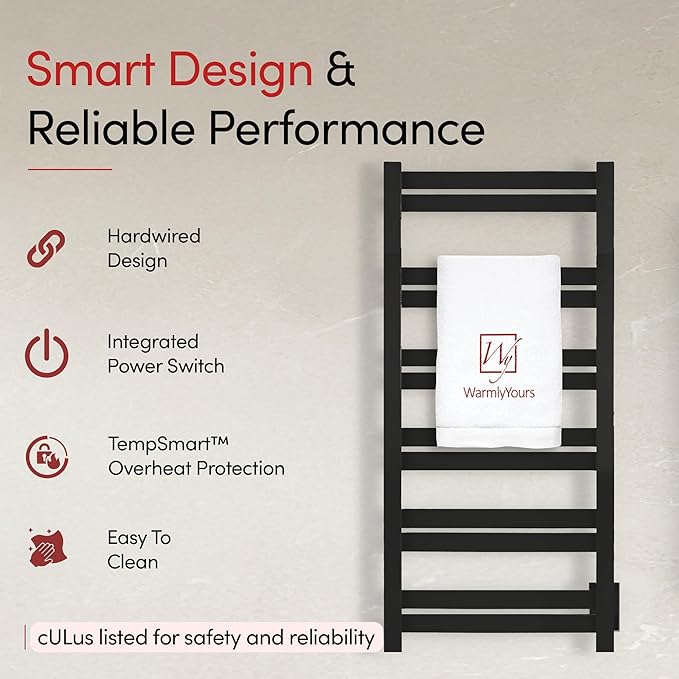 WarmlyYours Heated Towel Warmer
