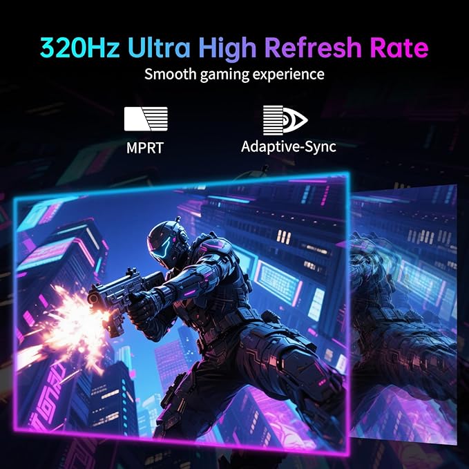 KTC 27 Inch 4K MiniLED Gaming Monitor, UHD 3840x2160 Dual Mode, HDR 1400
