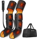QUINEAR Leg Massager, 3-in-1 Heat and Compression Therapy, Air Compression Leg
