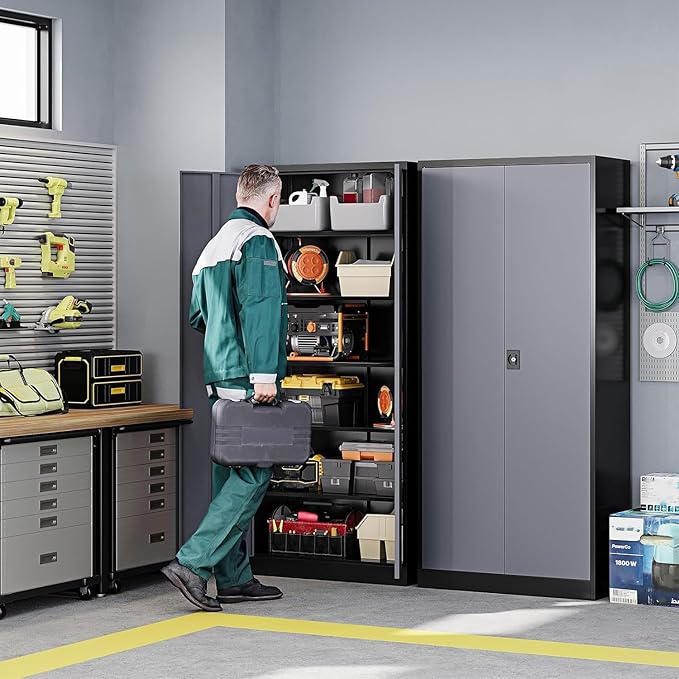 Letaya Metal Garage Storage Cabinets