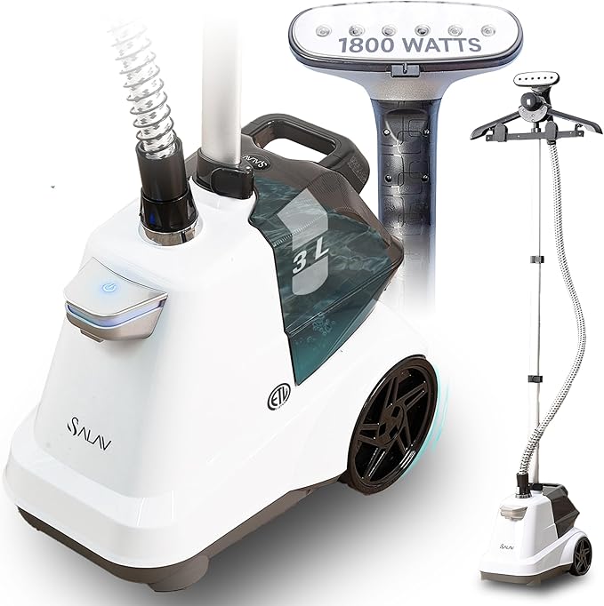 SALAV Heavy Duty Commercial Full-Size Garment Steamer