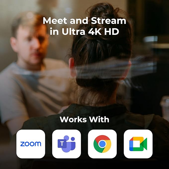 YOLOLIV YoloCam S3-4K Streaming Webcam, DSLR-Like Control, Cinematic Effects