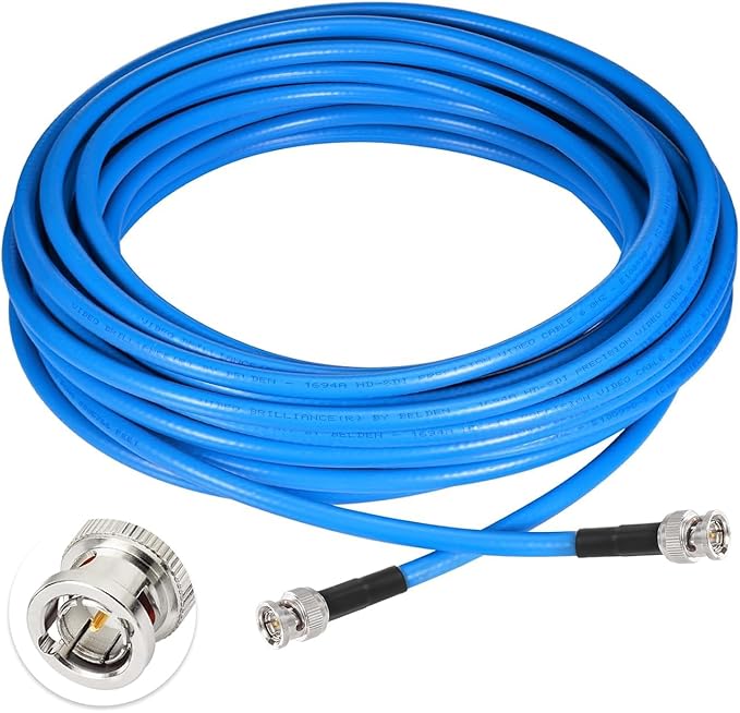 Superbat SDI Cable BNC Cable 3G/6G/12G SDI Cable 40ft Supports