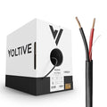 Voltive 14/2 Speaker Wire, Riser CL3R, 500ft