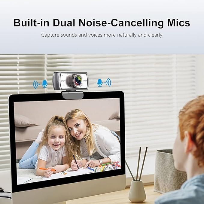 Wide Angle Webcam, 120 Degree Large View Spedal 920 Pro Video Conference Camera