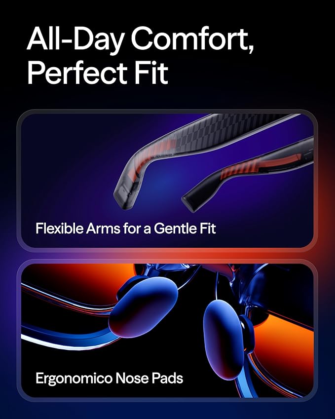 VITURE Luma XR Glasses — 146” 1200p Ultra Sharp Display, 1000 Nits, 50° FOV