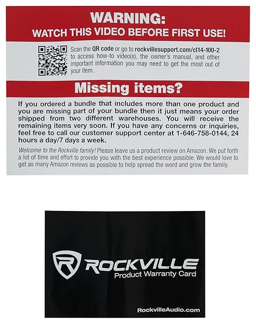Rockville CL14-100-2 14 AWG 100ft Speaker Wire, CL2 Rated, 70V/100V Compatible