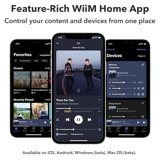WiiM Amp Pro: Multiroom Streaming Amplifier | Compatible