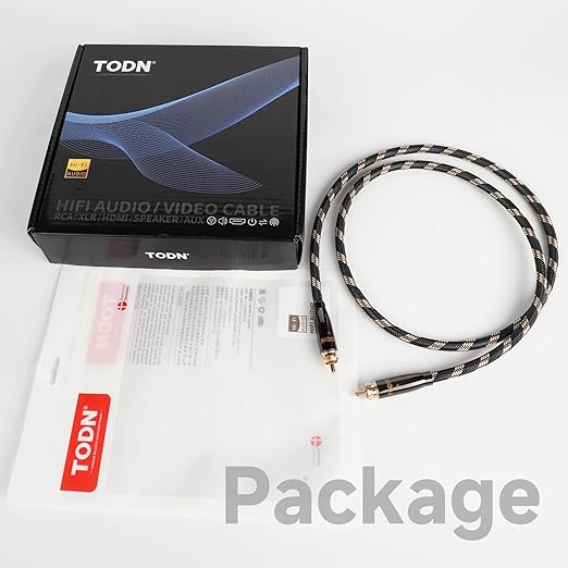 TODN HiFi Digital Coaxial Audio Cable