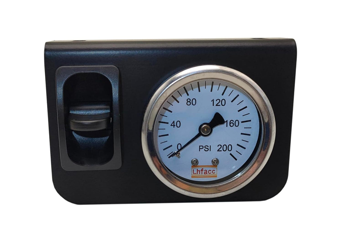 in cab single air gauge control kit with shown in use