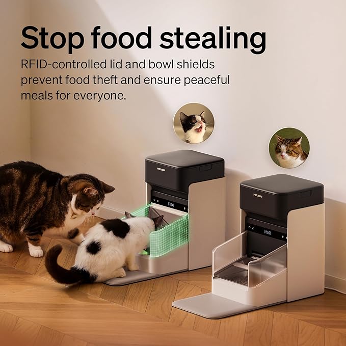 PETLIBRO RFID Automatic Cat Feeder, Collar Sensor-Activated Personalized Meals