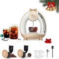 Single Serve Coffee Maker, Fast Brew in 2 minutes, Stylish＆Compact Design