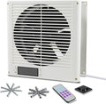 Thiadrs Room to Room Fan 8" Air Vent Fan, 10-Speed Quiet Airflow