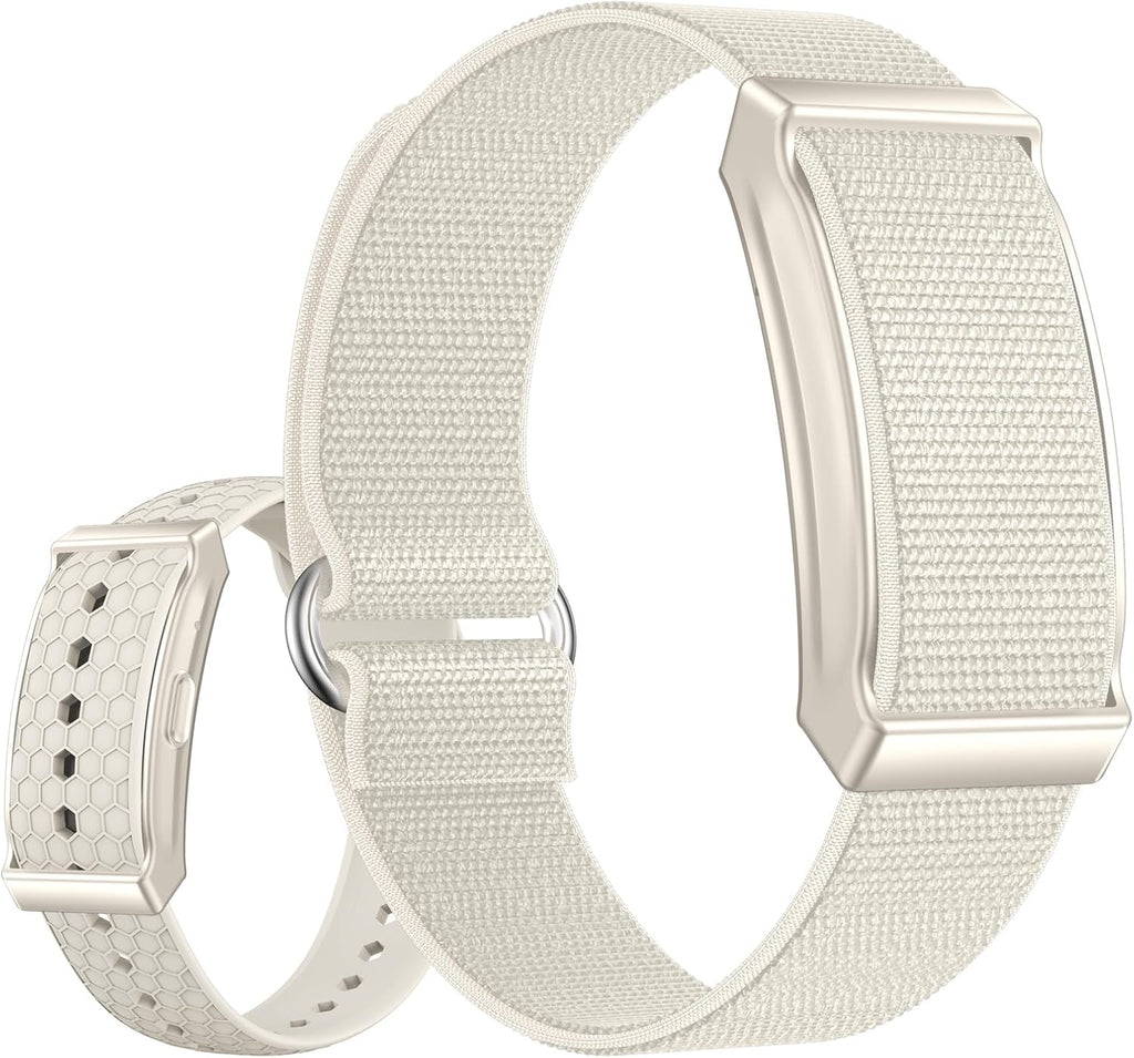 Yihou Smart Fitness Tracker for Women & Men Ultra-Thin Minimalist Smart Band with 24/7 Heart Rate Monitor Sleep Tracker 100+ Sports Modes IP67 Waterproof Call & App Alerts Nylon & Silicone Bands