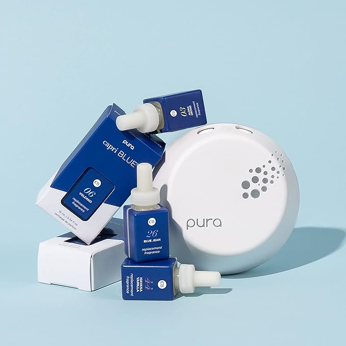 Capri Blue Pura Smart Home Plug-in Diffuser Refills – Includes 2 Capri Blue (Pack of 2)