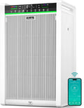 FreAire Air Purifiers for Home Large Room Up to 3850 Ft², HAP611WF, White
