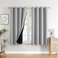 ChrisDowa 100% Blackout Curtains