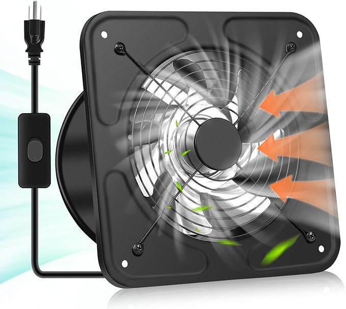 YOZON 10-Inch Kitchen Exhaust Fan