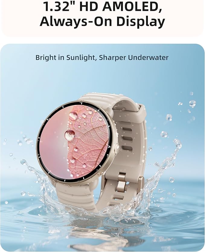 Parsonver Smart Watch for Swimming, 5ATM Waterproof Watch for Pool & Open Water