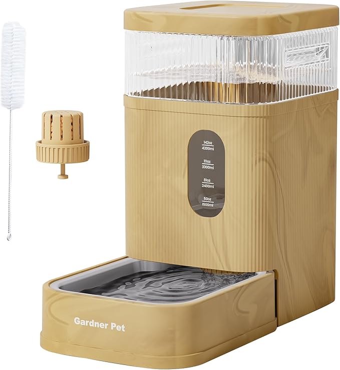 Gardner Pet 2.2 Gallon Automatic Dog Water Bowl Dispenser 8.5L Gravity Water