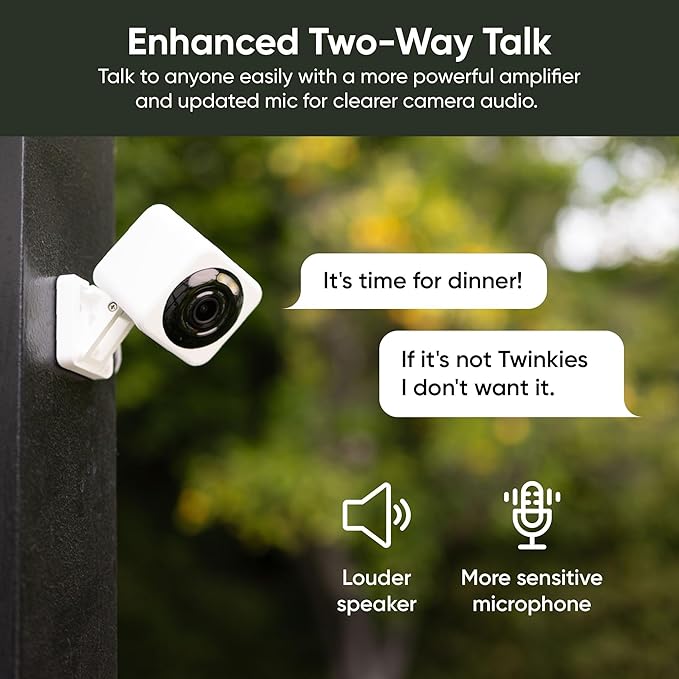 WYZE Cam v4, 2.5K AI Security Camera, Indoor/Outdoor Cameras