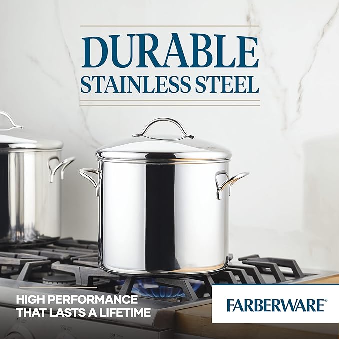 Farberware 50008 Classic Stainless Steel Stock Pot/Stockpot