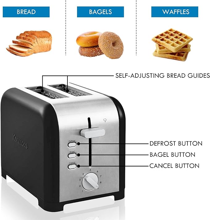 Kenmore toaster 2 slice
