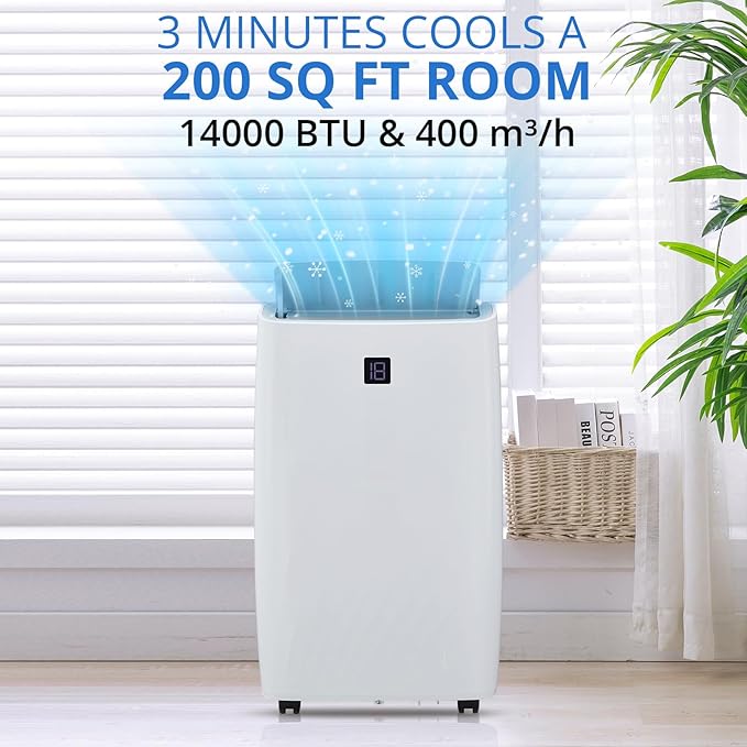 Portable Air Conditioners 14, 000 BTU, Portable AC Unit