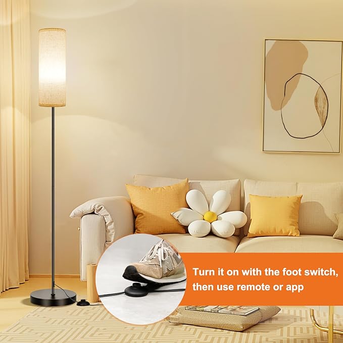 FRIDEKO HOME 2 Pack Floor Lamps