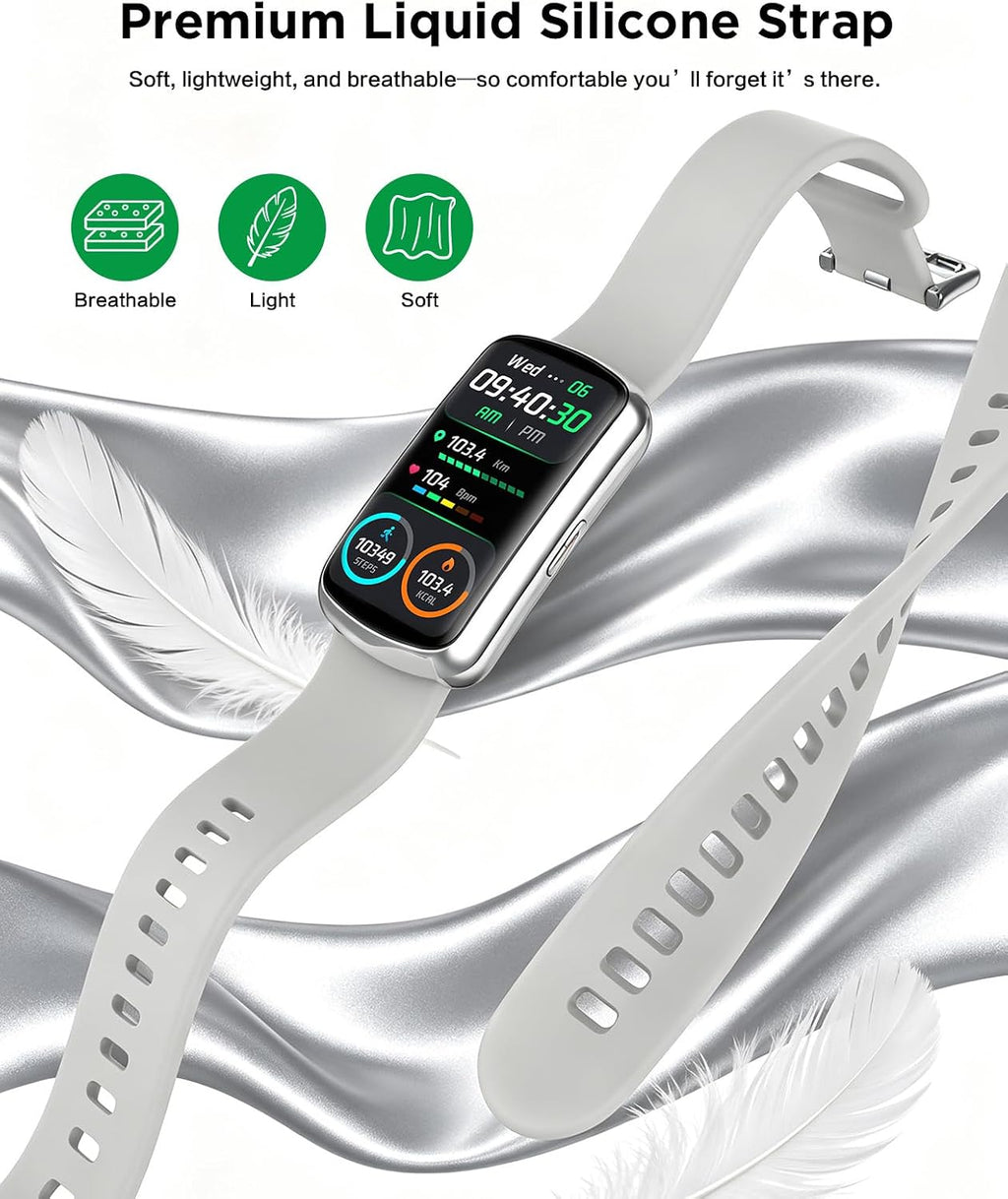 smart watch fitness trackers for women men, 24/7 on a desk or shelf