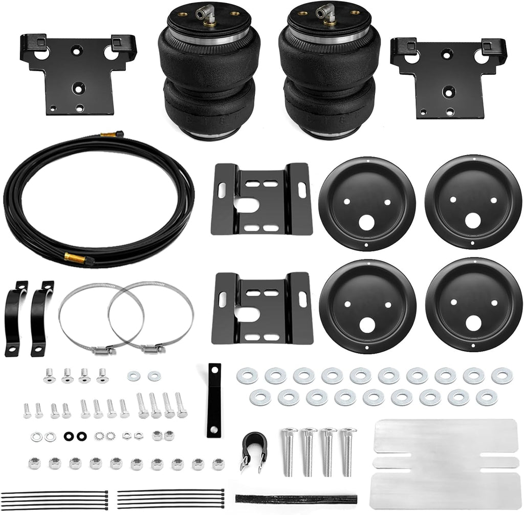 air spring bag suspension kit compatible with 2001-2010 shown in use