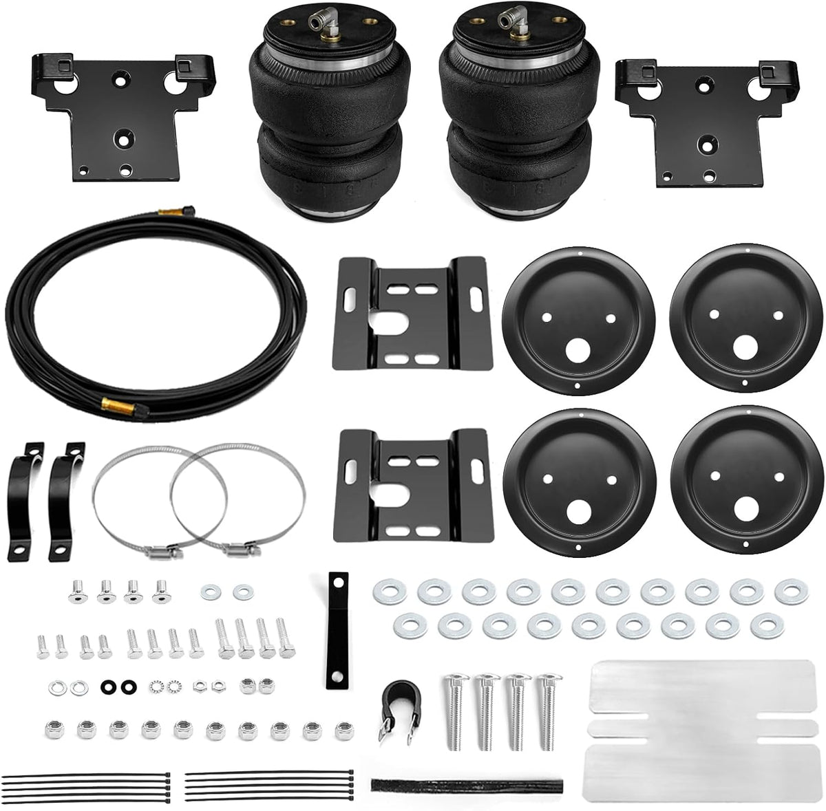 air spring bag suspension kit compatible with 2001-2010 shown in use