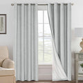 H.VERSAILTEX Linen Curtains 100% Blackout Curtains