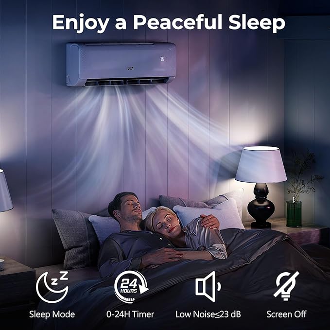 COSTWAY 12, 000 BTU Mini Split Air Conditioner,