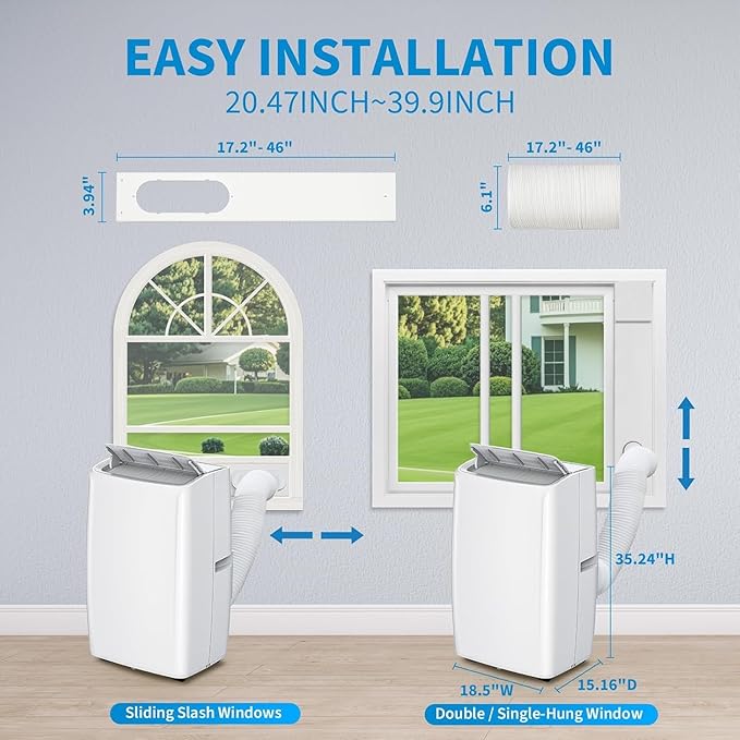Portable Air Conditioners 14, 000 BTU, Portable AC Unit