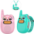 Qniglo Walkie Talkies for Kids Rechargeable 2 Pack, Wrist Watch Walkie Talkies