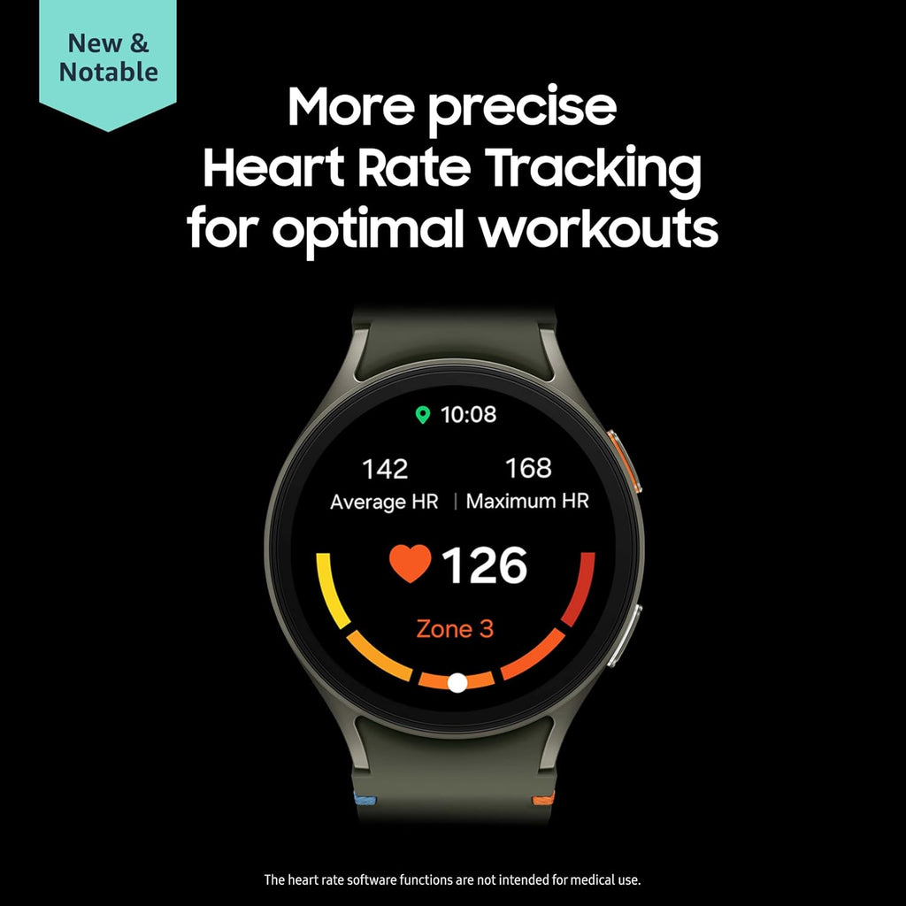samsung galaxy watch 7 40mm bluetooth ai smartwatch shown in use