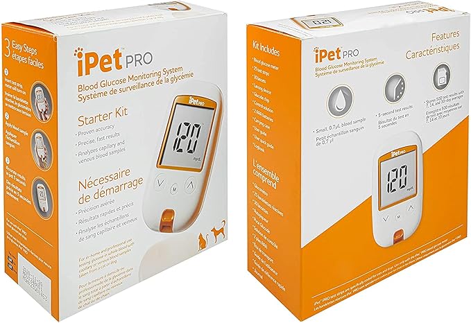 iPet PRO Blood Glucose Monitoring System Designed