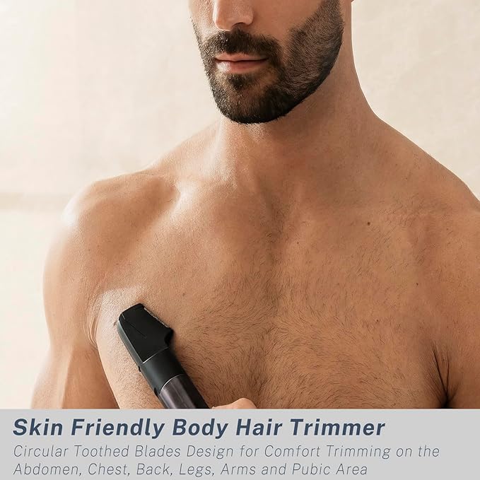 Beard Trimmer for Men, Precision Dial Adjustable 20 Settings, All-in-One