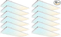 2x4 FT LED Light Flat Panel, 5 CCT 3K | 3.5k | 4K | 5K | 6.5K, Dimmable (12 Pack)