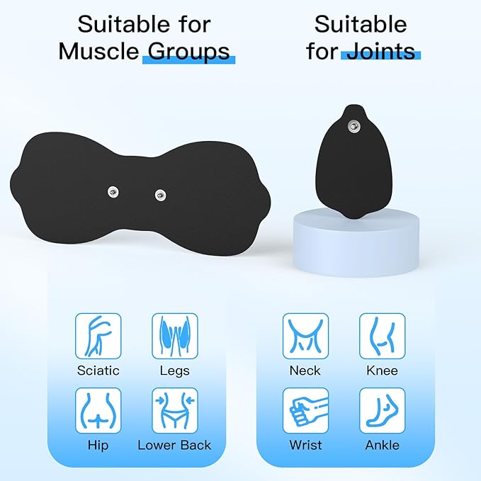 Wireless TENS & EMS Unit Back Pain Relief Massager