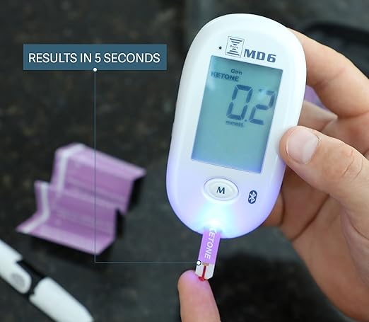 Bruno MD6 Blood Ketone & Glucose Monitoring System | Track Your Ketones &