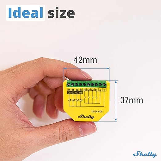 Shelly Plus RGBW PM | WiFi Smart Remote Control