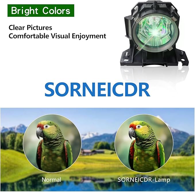 SORNEICDR DT00873/SP LAMP-046 Replacement Projector Lamp Bulb Compatible