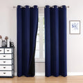 ChrisDowa 100% Blackout Curtains