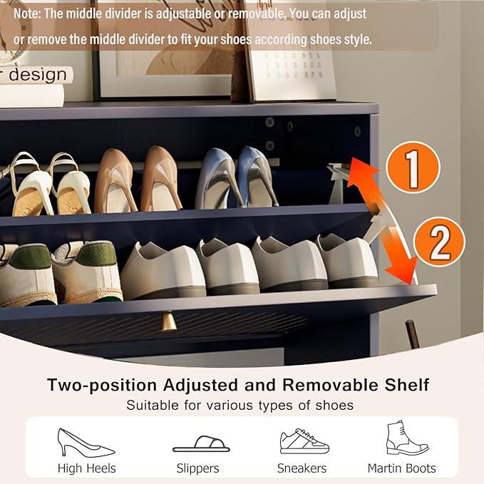 Shoe Storage Cabinet for Entryway