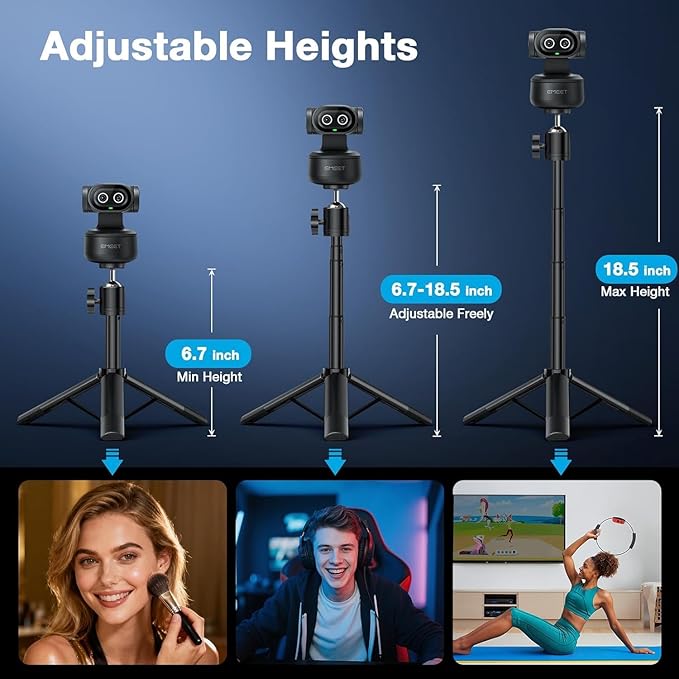 EMEET PIXY Dual-Camera AI-Powered PTZ Camera 4K