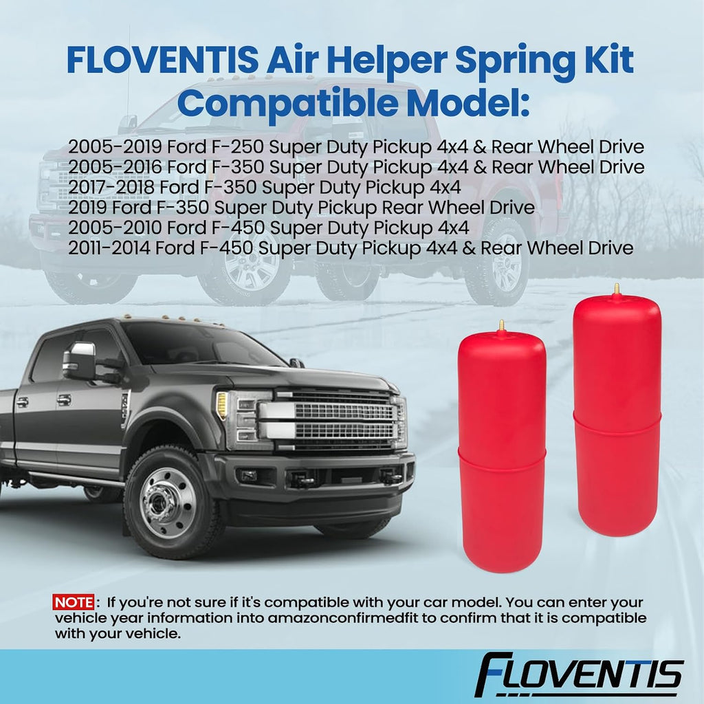air suspension kit for ford f250/f350/f450 7x80537, package contents